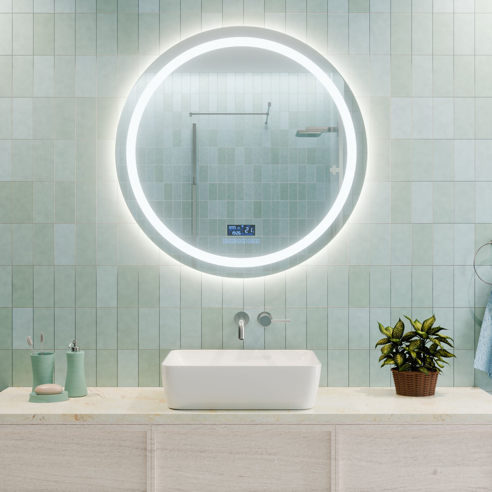 mirall-smart-mirrors-fotizomenoi-kathreftes-Benus